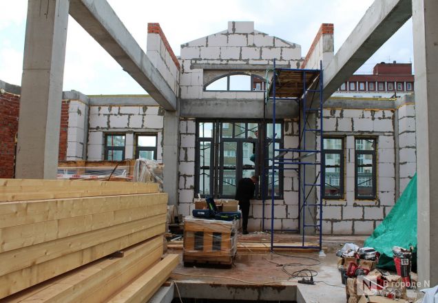 Жизнь после пожара. Как идет восстановление Дома Чардымова в Нижнем Новгороде &mdash; репортаж &laquo;В городе N&raquo; - фото 45