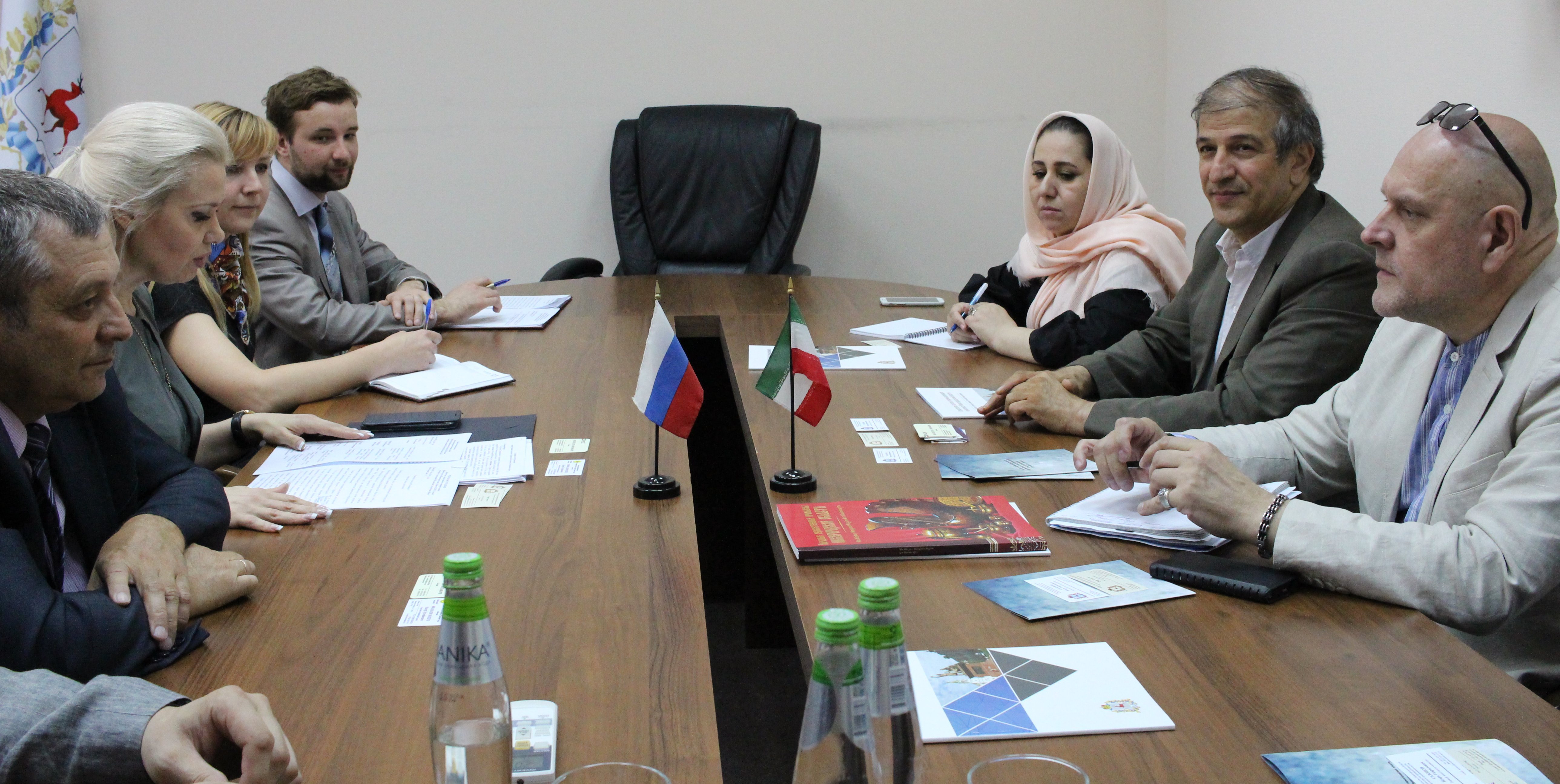 Иранская делегация в Нижнем Новгороде.