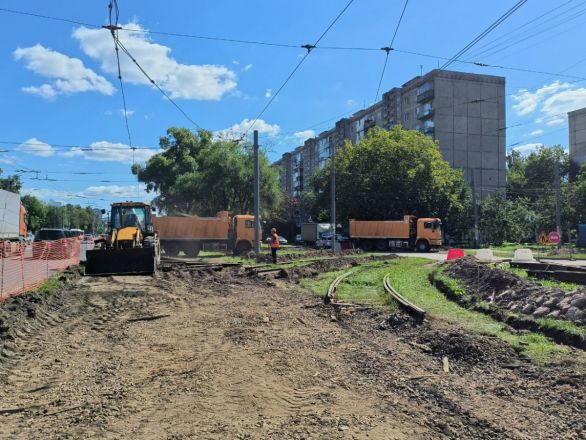 Замена трамвайной стрелки началась у станции Варя в Нижнем Новгороде - фото 3