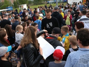 Баскетбольный клуб «Нижний Новгород завершил сезон традиционной встречей с болельщиками