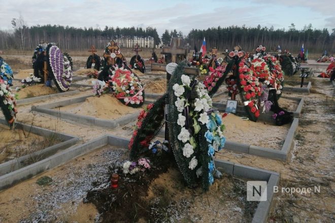 &laquo;Аллея славы&raquo; в память о погибших в СВО появилась на Новосормовском кладбище - фото 7