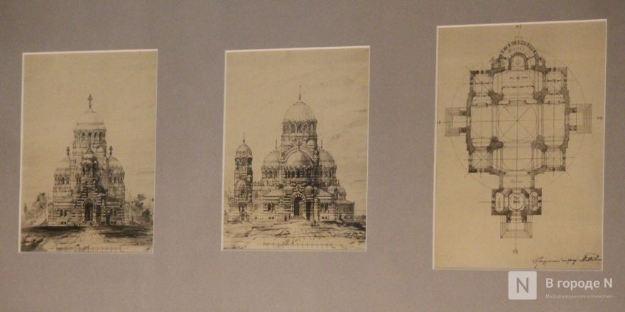 Опубликованы исторические эскизы известных зданий Нижнего Новгорода - фото 10