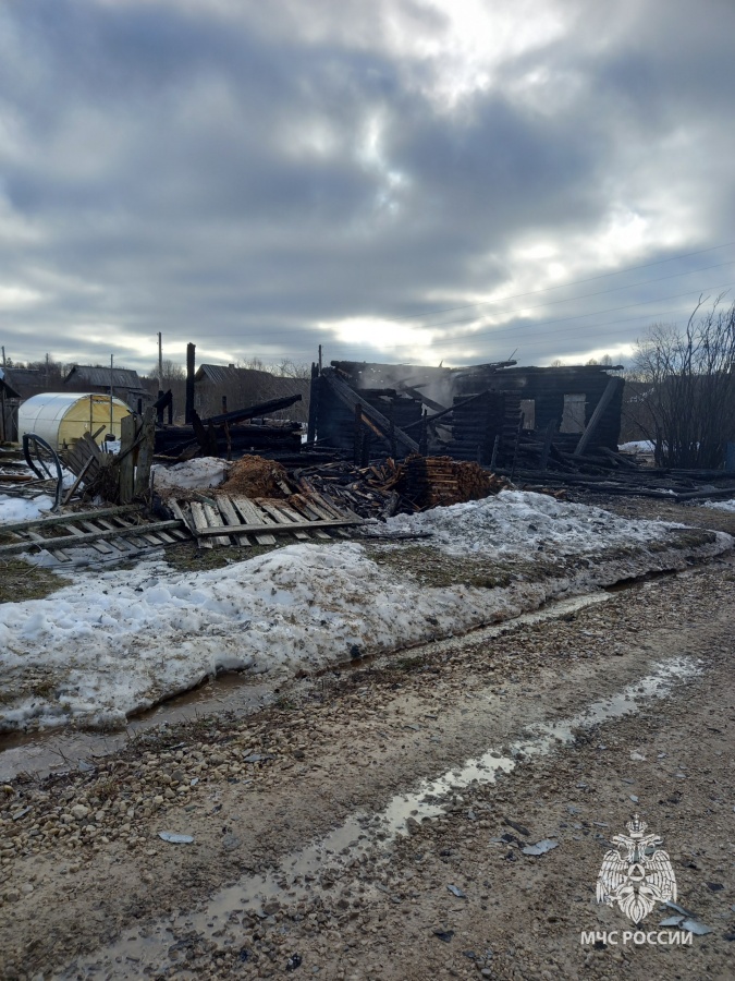Пенсионерка погибла на пожаре в Тоншаевском районе - фото 2