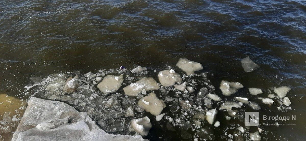 Женщина провалилась под лед в Выксе - фото 1