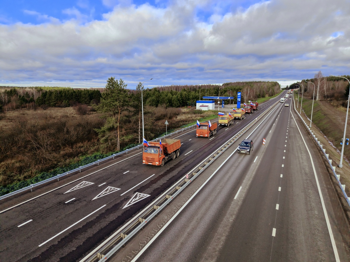 Трассу Р-158 под Арзамасом частично открыли после ремонта - фото 1