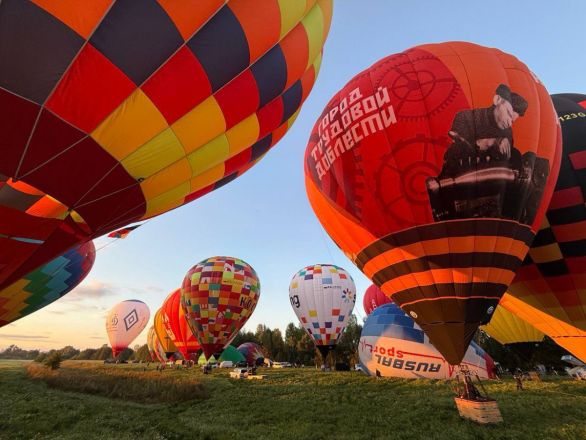 Опубликованы фото первого полета &laquo;Приволжской фиесты&raquo; в Нижнем Новгороде - фото 4