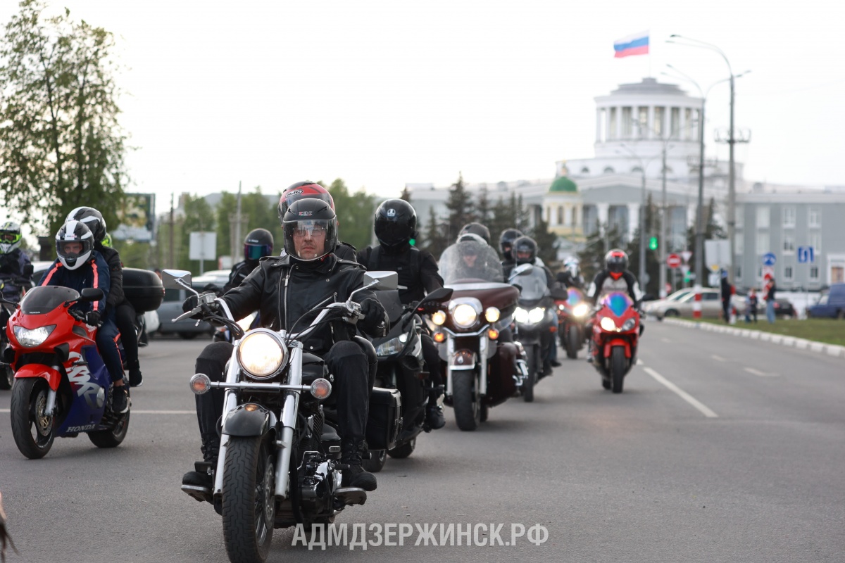 1 500 человек открыли мотосезон в Нижегородской области