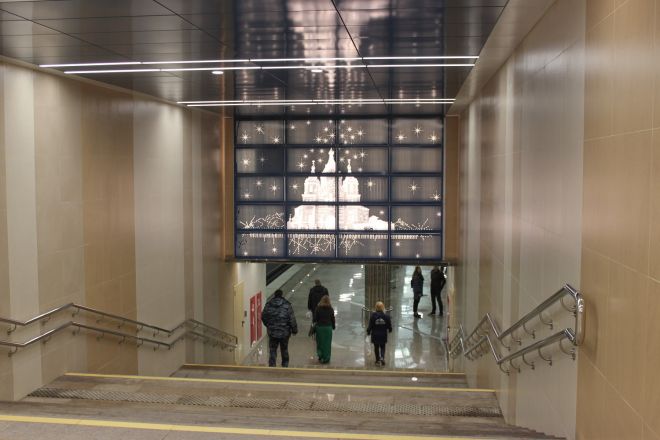 Станция метро &laquo;Стрелка&raquo; открылась и проработает в тестовом режиме неделю (ФОТО) - фото 13