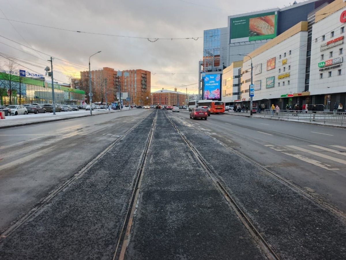 Еще на одном участке улицы Белинского сняли ограничения движения - фото 1