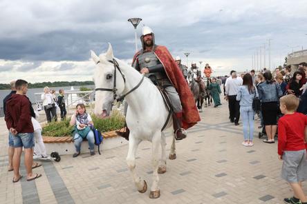 Интерактивная площадка к 800-летию Нижнего Новгорода открылась в День России