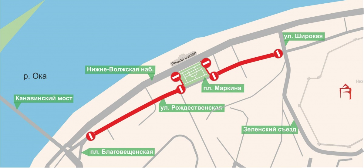Движение транспорта на участке улицы Рождественской приостановят до 25 июня - фото 1