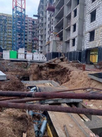 Нижегородцы возмущены неогороженной опасной стройплощадкой в Щербинках - фото 7
