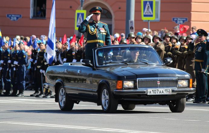Парад в честь 73-й годовщины Победы прошел в Нижнем Новгороде (ФОТО) - фото 27