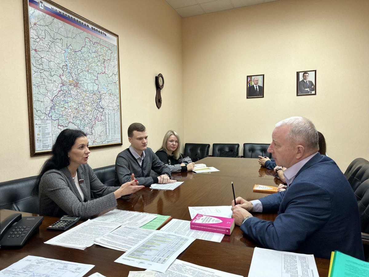Татьяна Гриневич провела совещание с руководителем нижегородской ГЖИ - фото 1