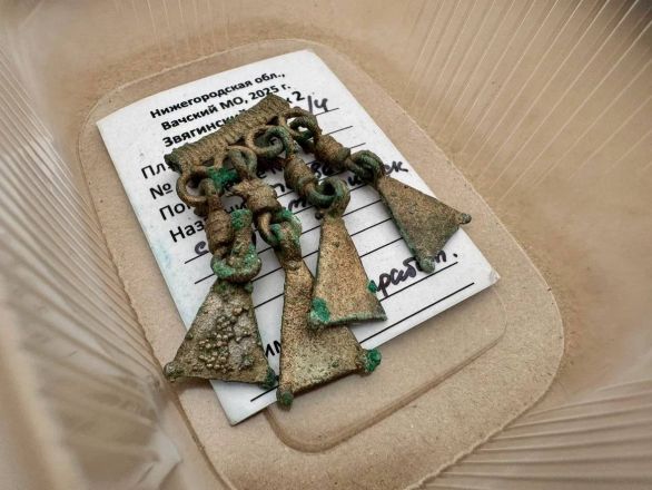 Никитин показал уникальные археологические находки из Вачского округа - фото 4