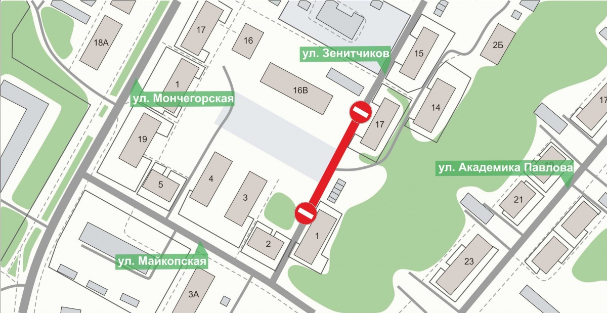 Часть улицы Зенитчиков в Нижнем Новгороде закроют для транспорта до 10 сентября - фото 1