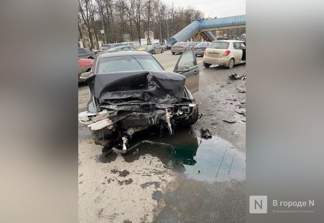 Авария произошла на проспекте Гагарина в Нижнем Новгороде - фото 3