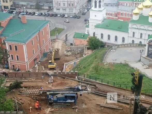 Появились фото строительства фуникулера в Нижегородском кремле - фото 12