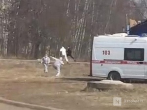 Погоня врачей «скорой» за мужчиной в Арзамасе попала на видео