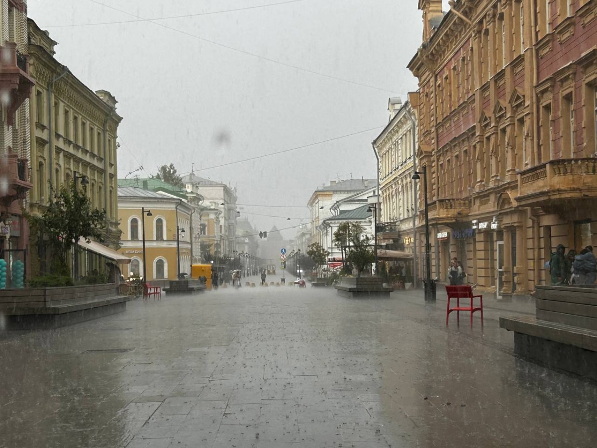 Месячная норма осадков обрушилась на Нижний Новгород в выходные - фото 1