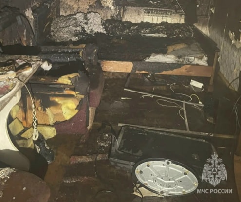 Мужчину спасли из горящего дома в Дзержинске - фото 1