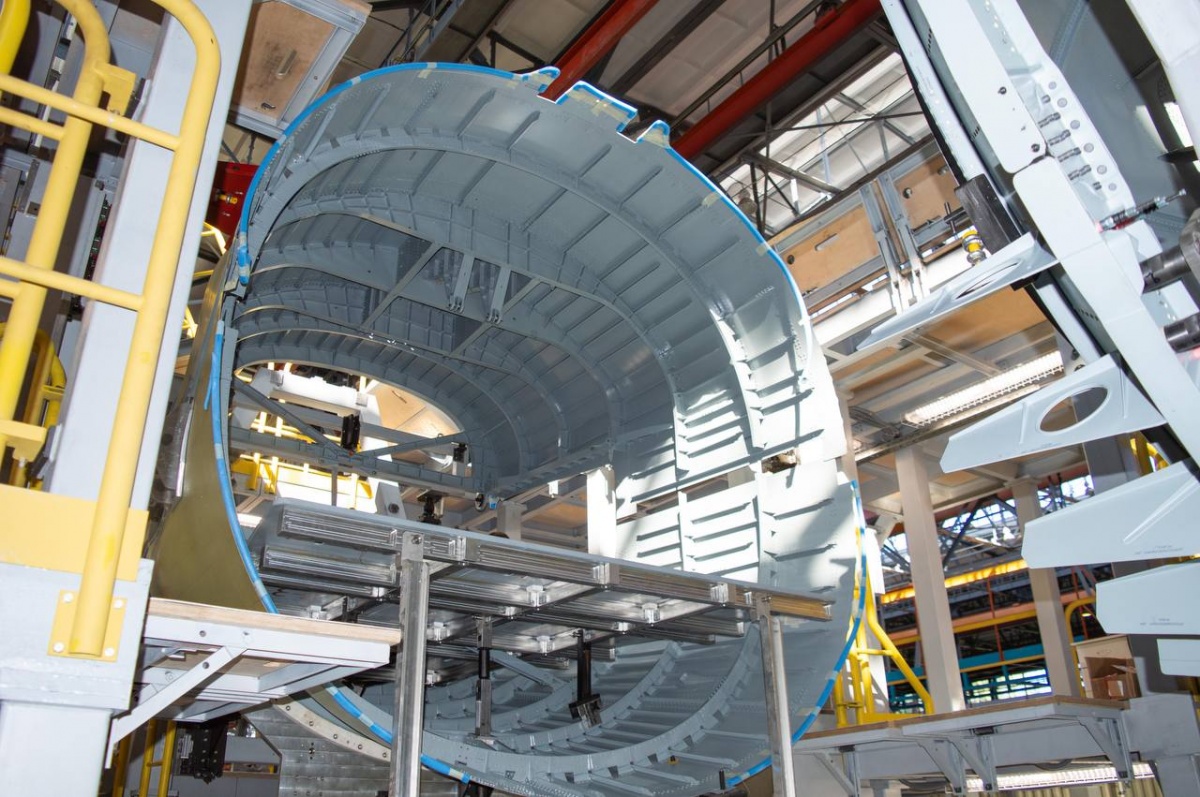 Завод &laquo;Сокол&raquo; начал сборку подкилевого отсека для МС-21-310 в Нижнем Новгороде - фото 1