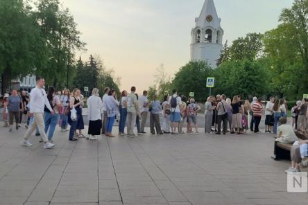 Огромные очереди выстроились перед музеями Нижнего Новгорода