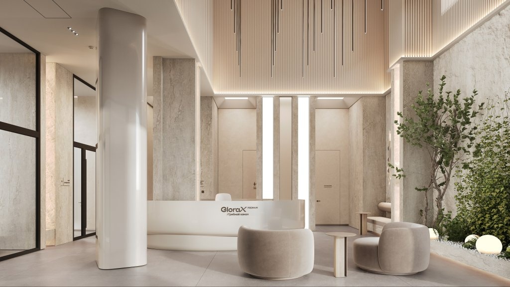 Дизайн-проект входных групп утвердили для проекта GloraX на Гребном канале - фото 1