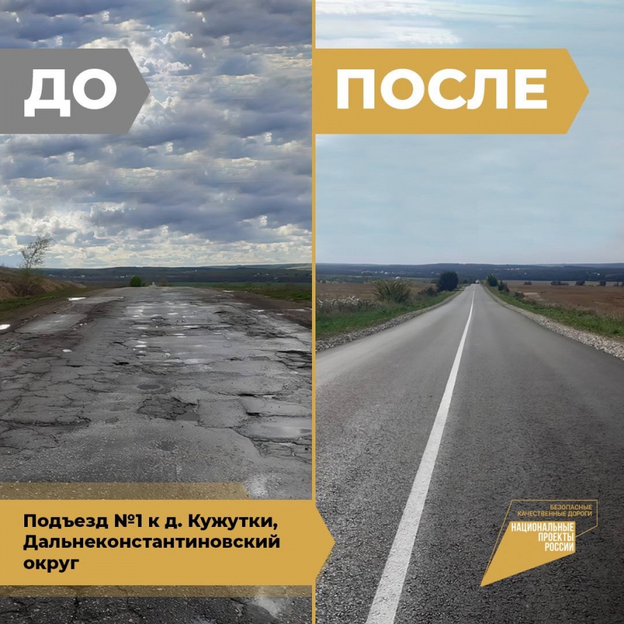 Новый рекорд по ремонту дорог установили в Нижегородской области - фото 1