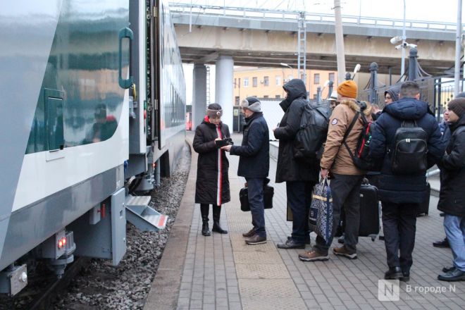 Двухэтажный, стильный, современный: как выглядит новый поезд &laquo;Буревестник&raquo; &mdash; фоторепортаж &laquo;В городе N&raquo; - фото 37